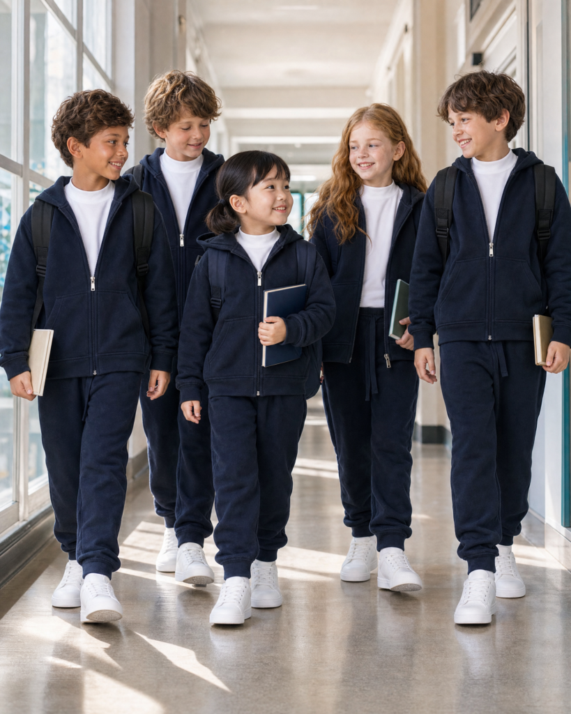 02 school corridor walk